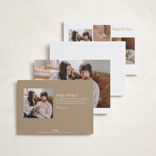 This is a snow babys first christmas with standard by Angela Garrick called more love printing on recycled smooth signature in petite