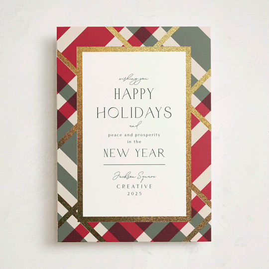 Plaid Suit Holiday