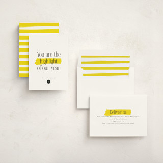 This is a lemon business holiday cards with standard by Hudson meet Rose called highlight printing on signature in standard
