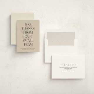 This is a pudding business holiday cards with standard by Sara Hicks Malone called botanical big thanks printing on signature in standard