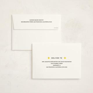 This is a lemon business holiday cards with standard by Sara Hicks Malone called five-star client review printing on signature in standard