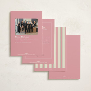 This is a wreath business holiday cards with standard by letterfix called simply said printing on signature in standard