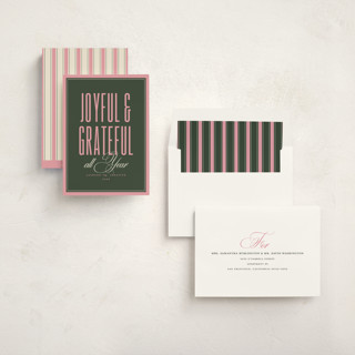 This is a wreath business holiday cards with standard by letterfix called simply said printing on signature in standard