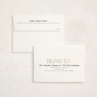 This is a taffy business holiday cards with standard by Hannah Williams called colorful cheers printing on signature in standard