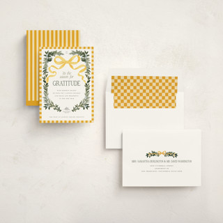 This is a halo business holiday cards with standard by Jenna Holcomb called surround printing on signature in standard