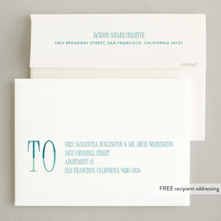 This is a ocean business holiday cards with standard by Robert and Stella called bright & happy printing on signature in standard