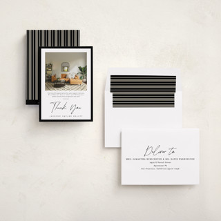 This is a ink business holiday cards with standard by Creo Study called mod appreciation printing on recycled smooth signature in standard