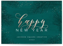 new year business cards