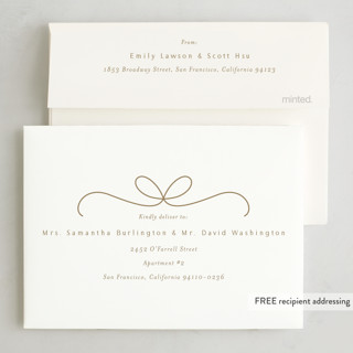 This is a cinder petite holiday cards with foil pressed by Erin German called ornament frame printing on recycled smooth signature in petite