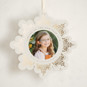 This is a winter holiday card ornaments with foil pressed by Ana de Sousa called heaven&nature printing on recycled smooth signature in ornament
