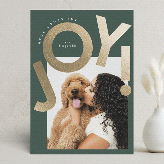 Here comes the joy