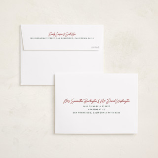 This is a wreath foil pressed holiday cards with foil pressed by jomolo called autograph printing on recycled smooth signature in standard