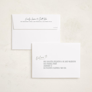 This is a tinsel foil pressed holiday cards with foil pressed by Robert and Stella called christmas candids printing on recycled smooth signature in standard