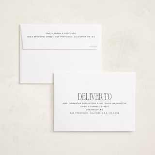 This is a midnight foil pressed holiday cards with foil pressed by Ekko Studio called glam greeting printing on recycled smooth signature in standard