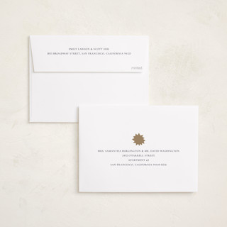 This is a night foil pressed holiday cards with foil pressed by Sumak Studio called night sky printing on recycled smooth signature in standard