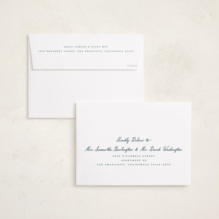 This is a midnight foil pressed holiday cards with foil pressed by Petra Kern called fancy plaid printing on recycled smooth signature in standard