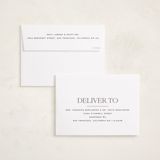 This is a candied grapefruit foil pressed holiday cards with foil pressed by Ekko Studio called modern editorial printing on recycled smooth signature in standard
