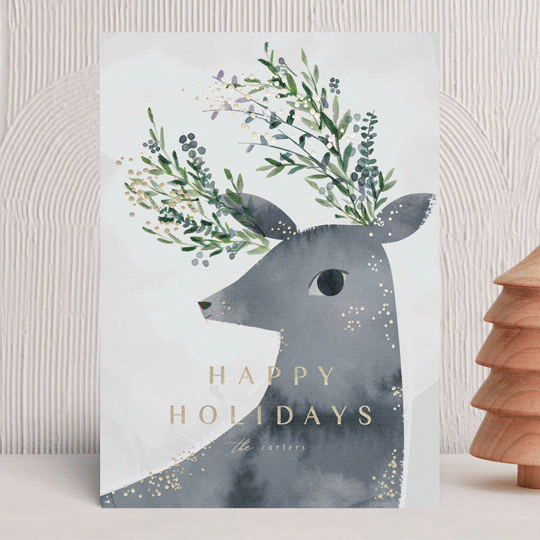 Foil Pressed Holiday Cards