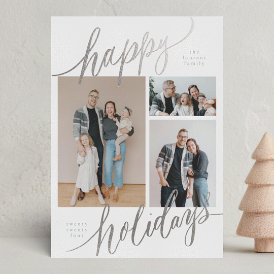 Tri-photo Happy Holidays