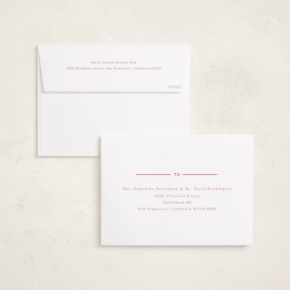 This is a peony foil pressed holiday cards with foil pressed by Baumbirdy called colorful stripes printing on recycled smooth signature in standard