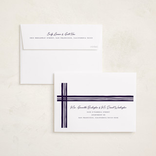 This is a marine foil pressed holiday cards with foil pressed by Chris Griffith called engraved holiday printing on recycled smooth signature in standard