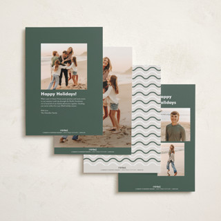 This is a latte foil pressed holiday cards with foil pressed by Carolyn Nicks called havin' fun printing on recycled smooth signature in standard