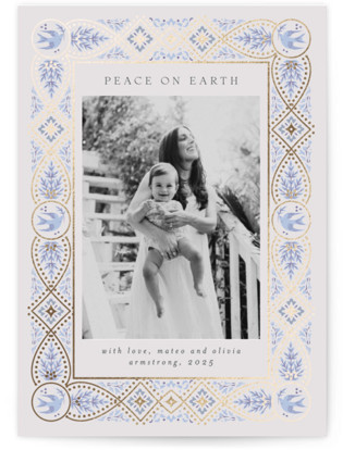 Symbols of Faith Foil-Pressed Holiday Cards