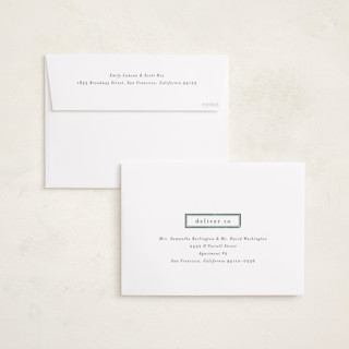 This is a pine foil pressed holiday cards with foil pressed by Stacey Meacham called plaid collage printing on recycled smooth signature in standard