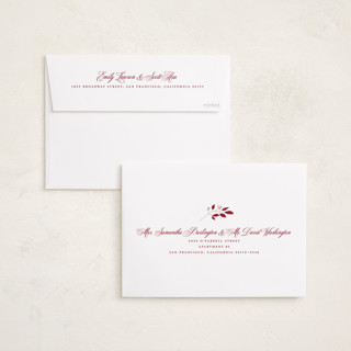 This is a mulled wine foil pressed holiday cards with foil pressed by Benita Crandall called yuletide printing on recycled smooth signature in standard