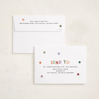 This is a holiday spice foil pressed holiday cards with foil pressed by Kercia Jane called full of joy (& cheer) printing on recycled smooth signature in standard