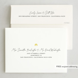 This is a butter foil pressed holiday cards with foil pressed by MC Designs called adorn printing on recycled smooth signature in standard