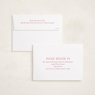 This is a gumdrop foil pressed holiday cards with foil pressed by Ekko Studio called headlines printing on recycled smooth signature in standard