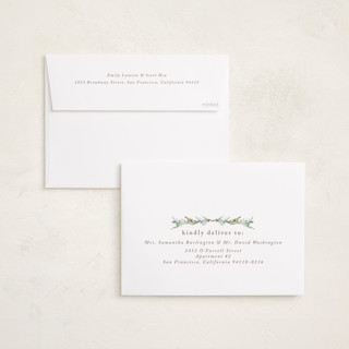 This is a ivory foil pressed holiday cards with foil pressed by Petra Kern called ever shine printing on recycled smooth signature in standard