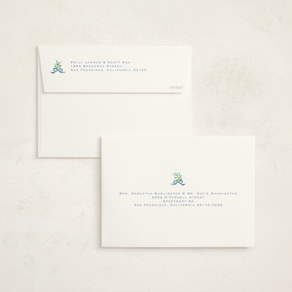 This is a frost foil pressed holiday cards with foil pressed by Gwen Bedat called le ruban printing on recycled smooth signature in standard