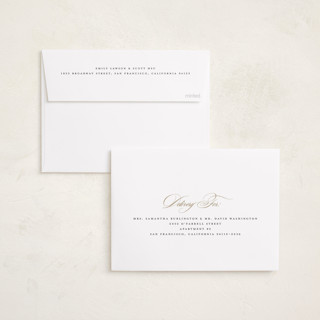 This is a cream foil pressed holiday cards with foil pressed by Carolyn Nicks called dreamy printing on recycled smooth signature in standard