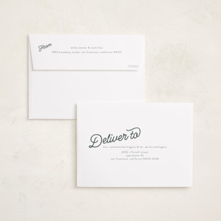 This is a balsam foil pressed holiday cards with foil pressed by BR Designs called retro vintage holiday printing on recycled smooth signature in standard