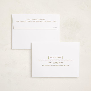 This is a olive foil pressed holiday cards with foil pressed by Ellen Schlegelmilch called tiny polka dots printing on recycled smooth signature in standard