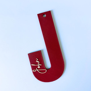 This is a multicolorassorted-colors holiday decorations by Corduroy Effect called personalized gift or stocking tag in standard