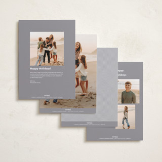 This is a dove gloss press holiday cards with gloss press by Up Up Creative called glossed over printing on signature in standard