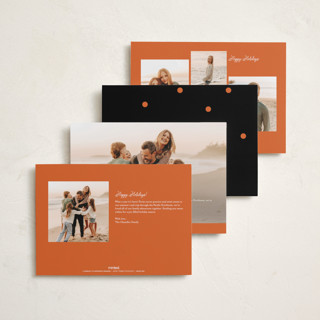 This is a pumpkin halloween party invitations cards with standard by Baumbirdy called varsity boo crew printing on recycled smooth signature in standard