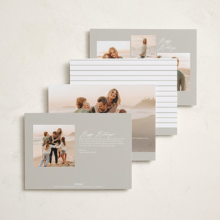 This is a mist petite holiday cards with standard by Angela Thompson called simple gallery printing on recycled smooth signature in petite