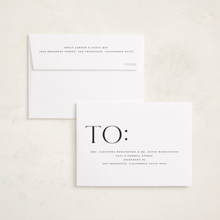 This is a champagne petite holiday cards with standard by Michelle Taylor called on the edge printing on recycled smooth signature in petite