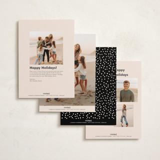 This is a sugar cookies petite holiday cards with standard by Annie Clark called happy howlidays printing on recycled smooth signature in petite