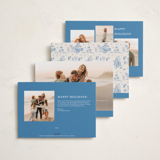 This is a frost petite holiday cards with standard by Teju Reval called disney's holiday pooh printing on recycled smooth signature in petite