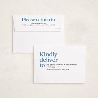 This is a bluebell petite holiday cards with standard by Jackie Crawford called good vibes in 25 printing on recycled smooth signature in petite