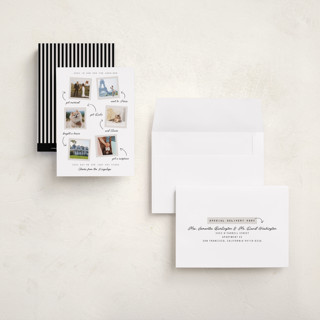 This is a snow petite holiday cards with standard by Heather Schertzer called for the archives printing on recycled smooth signature in petite