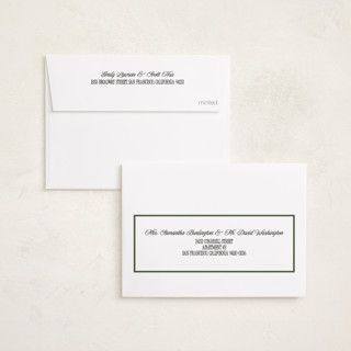 This is a petal petite holiday cards with standard by Lottie Aldarwish called blessed peace printing on signature in petite