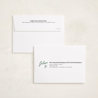 This is a snow petite holiday cards with standard by Annie Clark called warmth printing on recycled smooth signature in petite