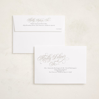 This is a snow petite holiday cards with standard by Jackie Crawford called bliss printing on recycled smooth signature in petite