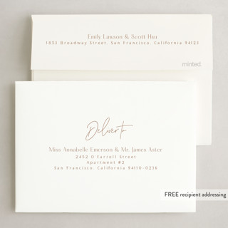 This is a maple petite holiday cards with standard by Yaling Hou Suzuki called leaping printing on recycled smooth signature in petite